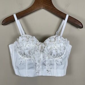 Molly Green NWT Bright Bloom Corset/Bustier Top Size Medium